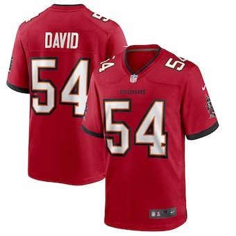 mens nike lavonte david red tampa bay buccaneers game jersey